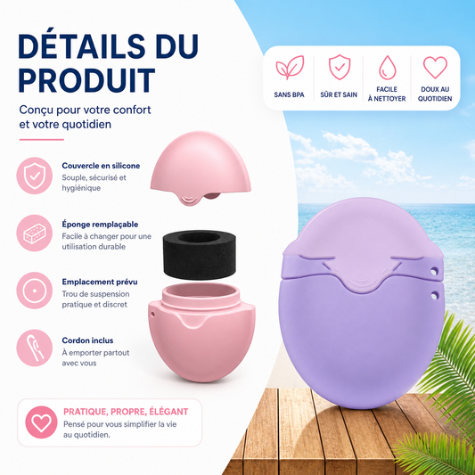 Applicateur Crème Solaire Silicone | Sans les Mains | FraîcheurStore